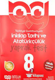 8. Sınıf İnkılap Tarihi ve Atatürkçülük Yaprak Test kapak görseli